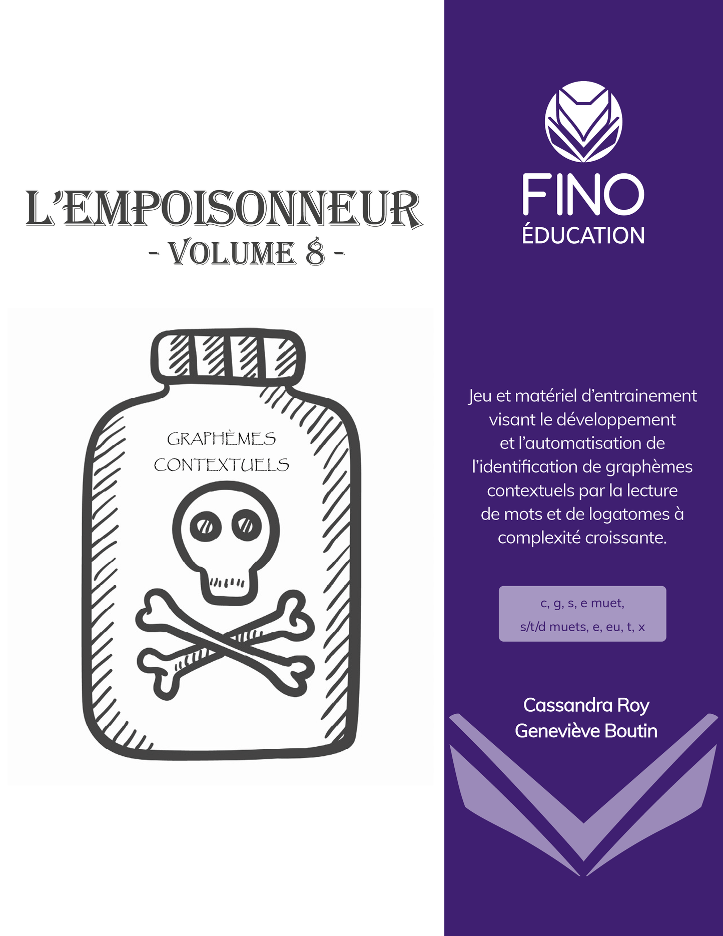 L'empoisonneur vol. 8 - graphèmes contextuels