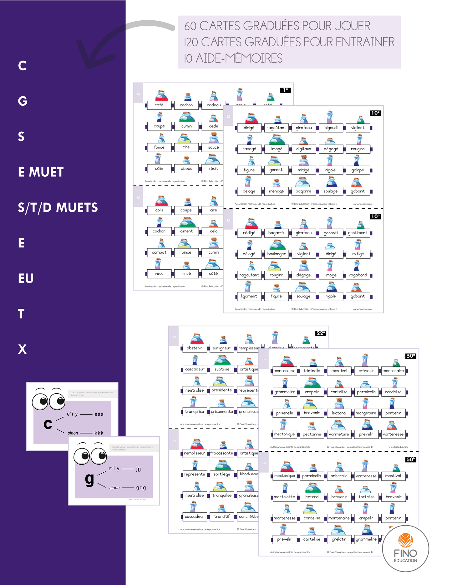 L'empoisonneur vol. 8 - graphèmes contextuels