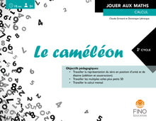 Le caméléon - Collection Jouer aux maths