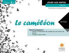 Le caméléon - Collection Jouer aux maths