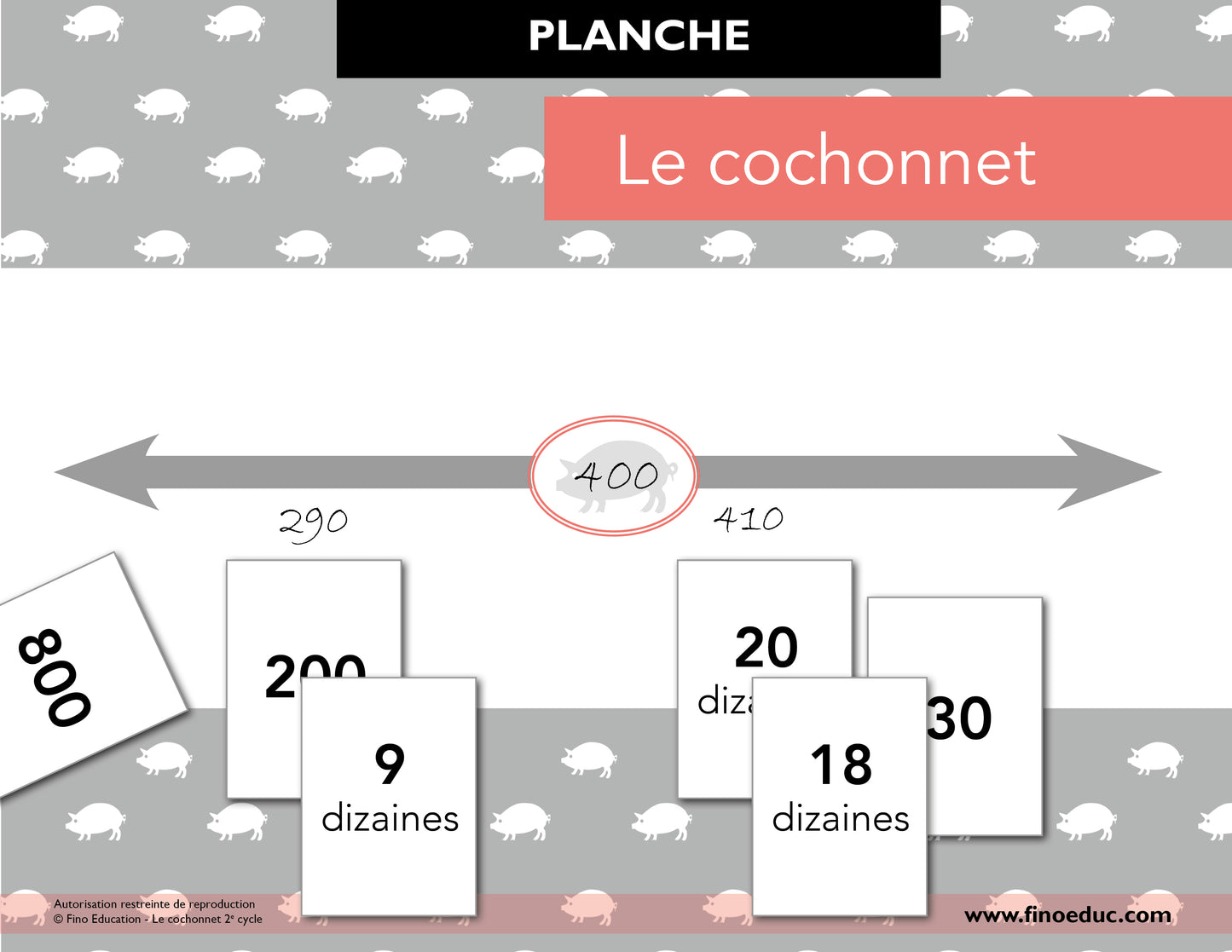 Le cochonnet - Collection Jouer aux maths