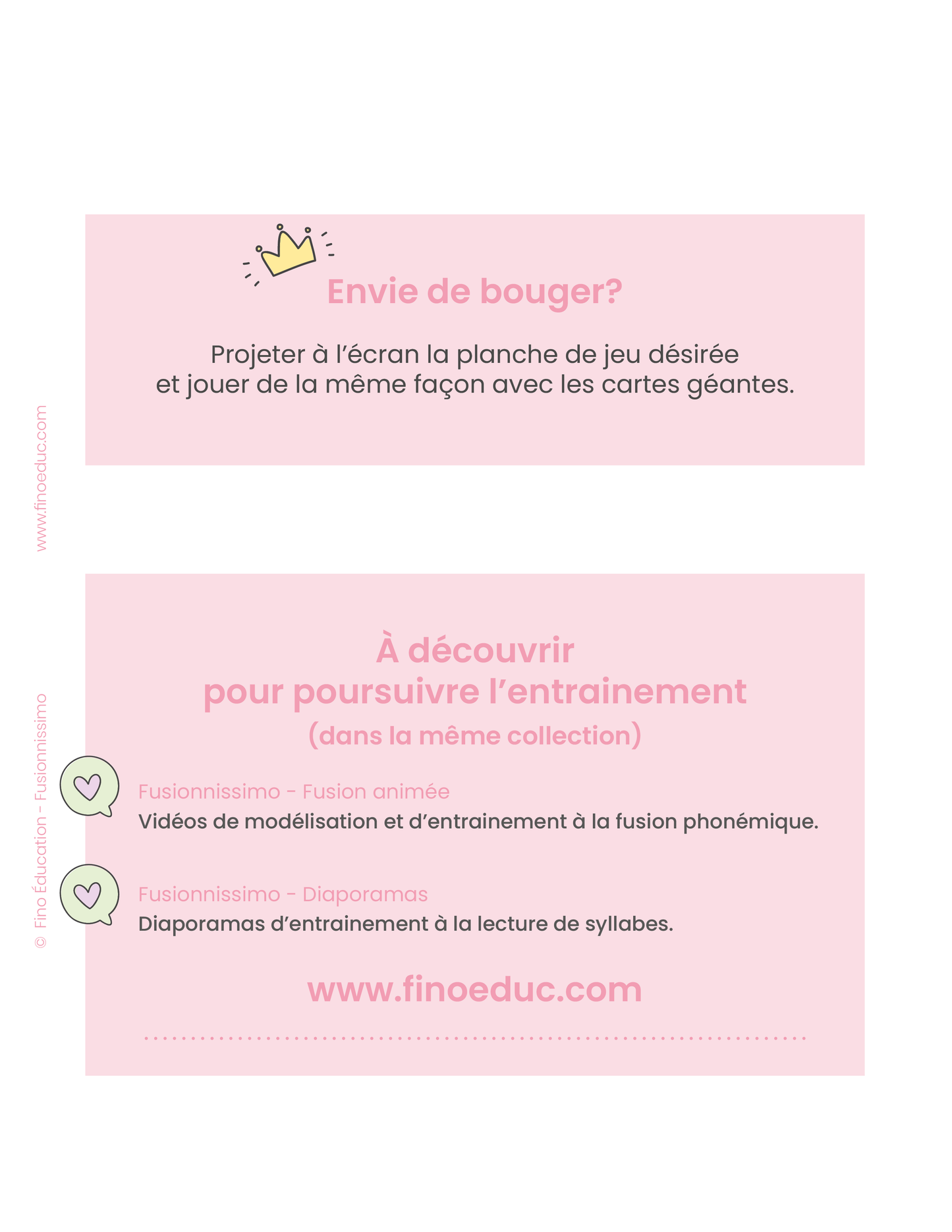 Fusionnissimo - Le jeu