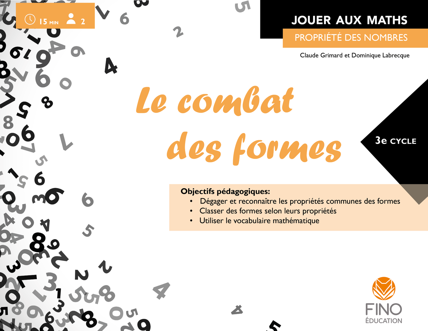 Le combat des formes - Collection Jouer aux maths