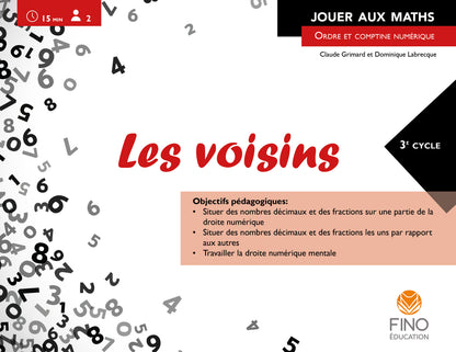 Les voisins - Collection Jouer aux maths