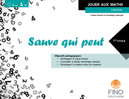 Sauve qui peut – Collection Jouer aux maths