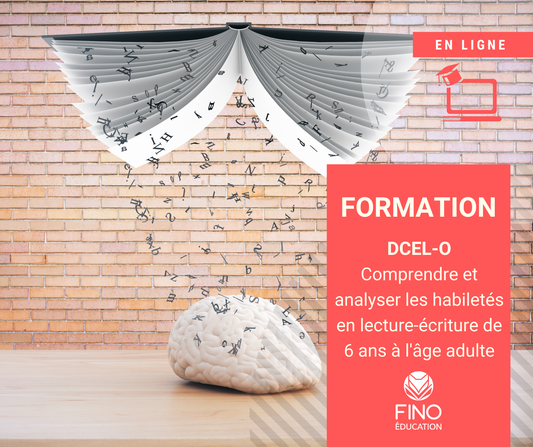 DCEL-O: Comprendre et analyser les habiletés en lecture et en écriture de 6 ans à l'âge adulte