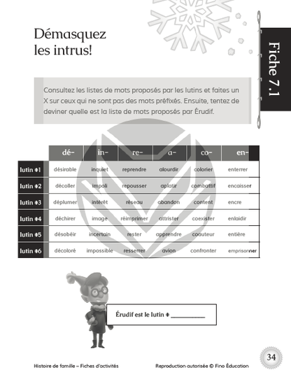 Trousse d'enseignement Histoire de famille - Trousse complète (2e édition)