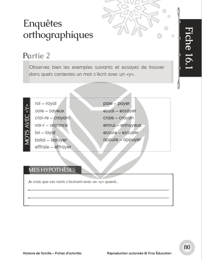 Trousse d'enseignement Histoire de famille - Trousse complète (2e édition)