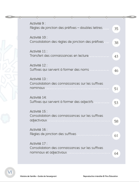 Trousse d'enseignement Histoire de famille - Trousse complète (2e édition)